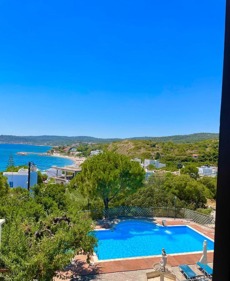Vasilikos Apartments Paralia Agias Foteinis Exterior foto